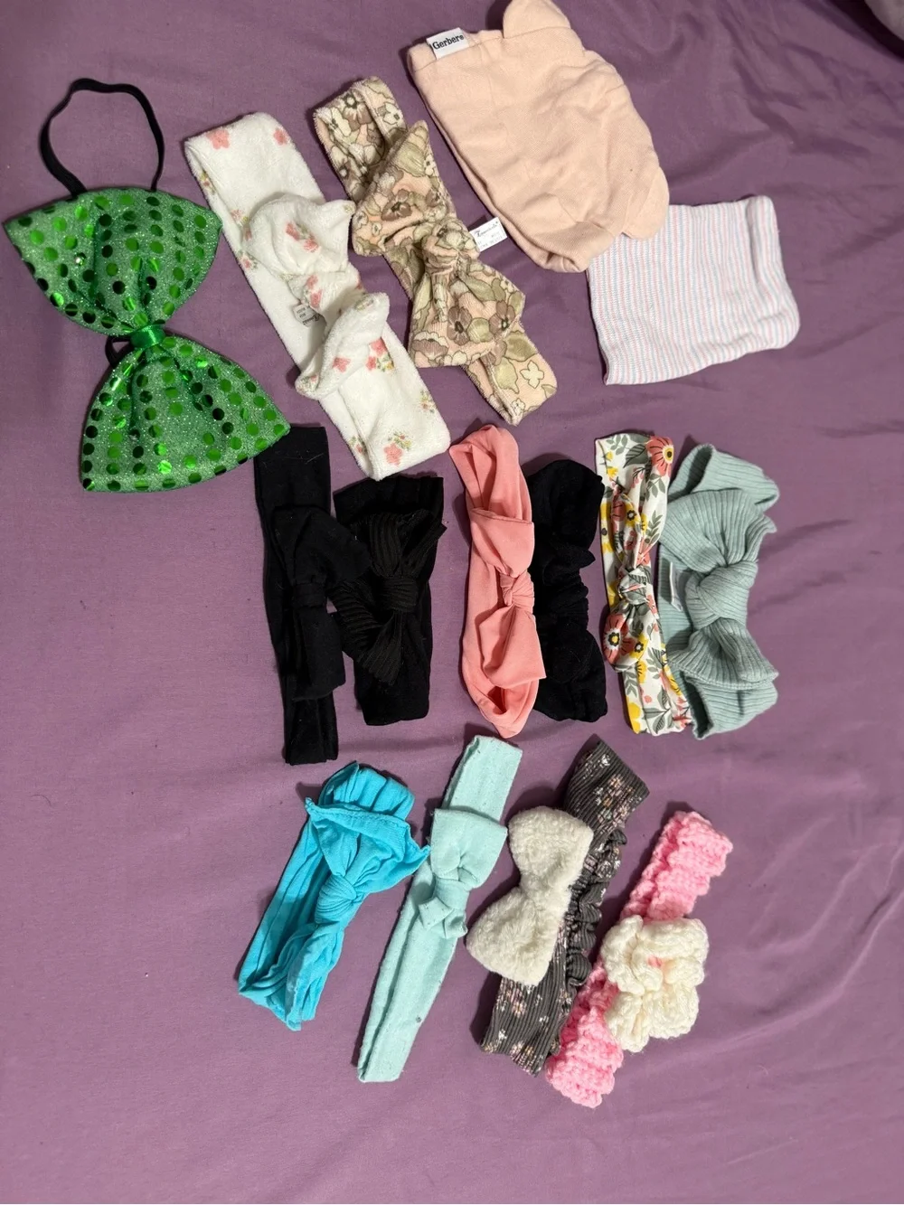 Assorted Baby Headbands Set – Mixed Colors